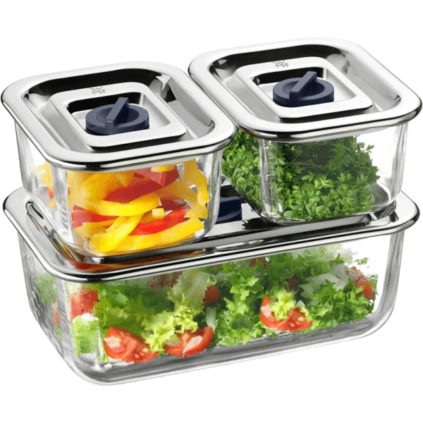 Khám Phá 5 Loại Hộp Đựng Thực Phẩm Hữu Ích set 3 hop thuy tinh dung thuc pham wmf 15 54cbb650b0ad485d8eee2b60e3176751 600x600 1